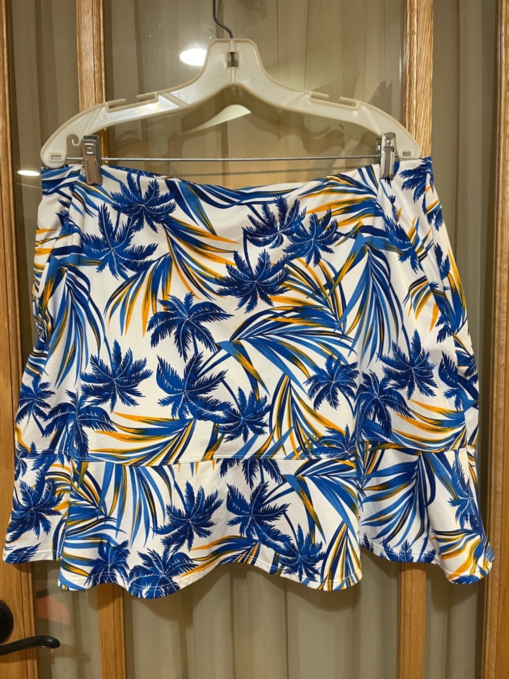 Tail Tropical Palm Print Golf Tennis Skort Lined XL